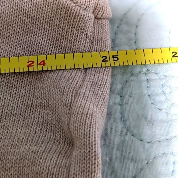 NWOT Isaac Mizrahi Women's Open Front Duster w/ Patch Pockets, Ribbed Cuffs - Picture 14 of 14